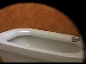 Bad son caught his mum shaving pussy. Hidden cam